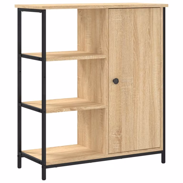 Credenza Rovere Sonoma 70x30x80 cm Legno ingegnerizzato