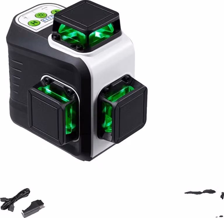Livella laser a 360°, alta precisione ±1,5 mm, misurazione a 12 linee, G50 16M