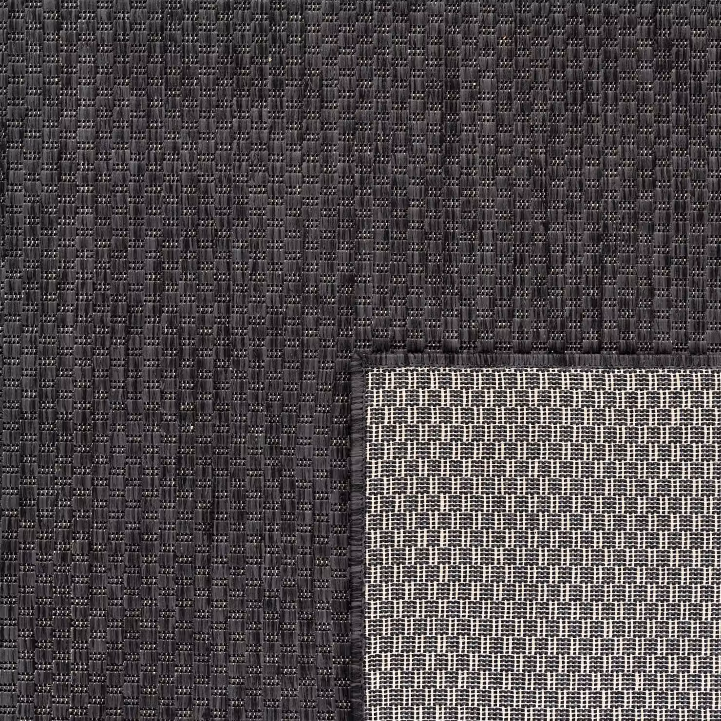 Tappeto Venezia per interni ed esterni antracite L: 250 cm, P: 80 cm – 2