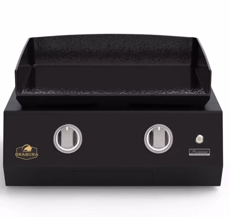 Plancha a gas L Class Matte 20 nero Brabura