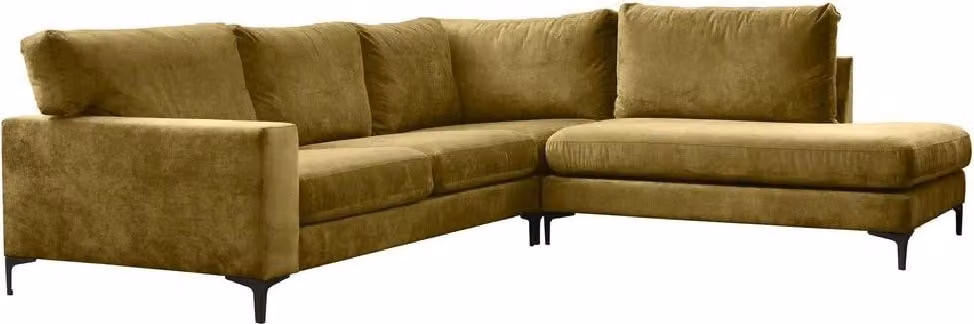 Blaues Sofa Designer Sofa Ecksofa Couch Wohnlandschaft Stoff Textil Möbel Gruppe