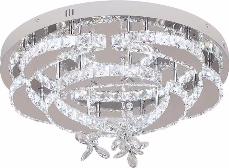Lampadario, dimmerabile, LED ad alta efficienza energetica, 8800, telecomando dimmerabile
