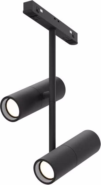 Maytoni Lampada da Binario Moderna Exility Elti Duo con LED Integrato in Alluminio Nero
