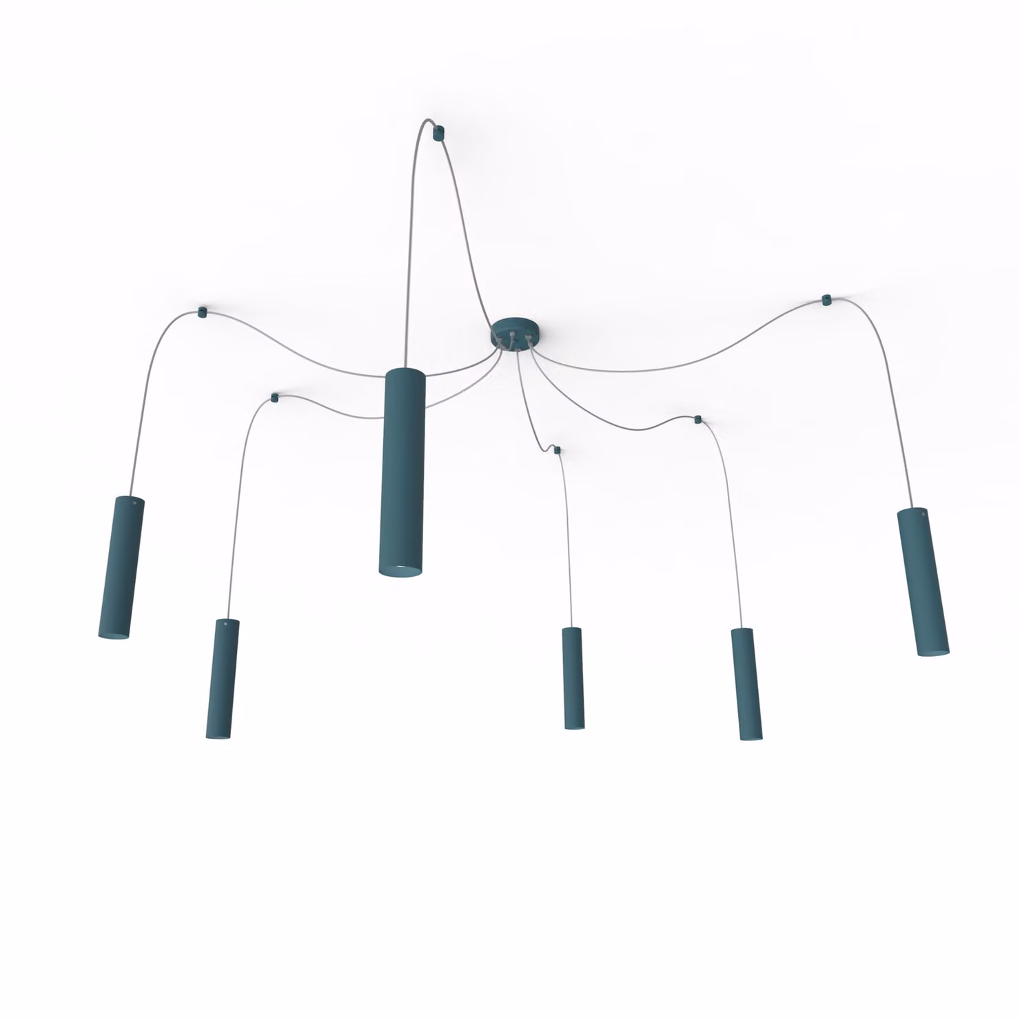 Lampada A Sospensione Medusa Monocolore Opaca