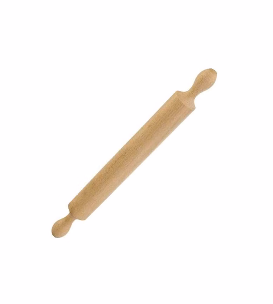 Mattarello tondo in legno marrone Machieraldo Lunghezza: 50 cm