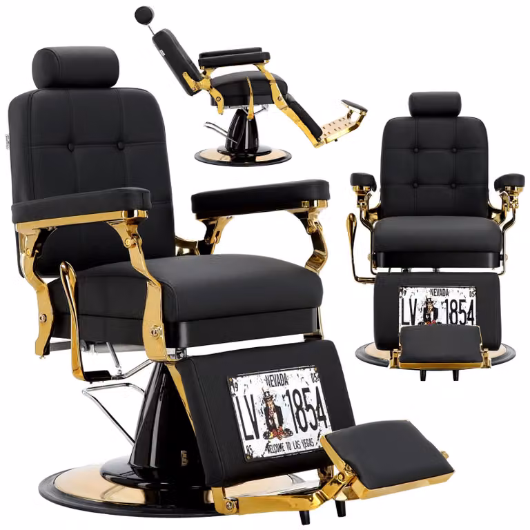 Poltrona da parrucchiere barbershop idraulica per salone di bellezza Giuseppe Barberking