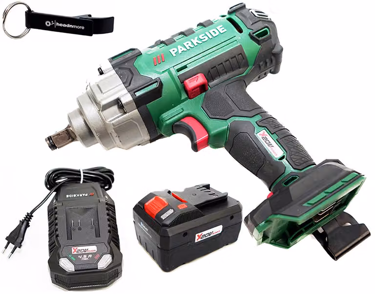 PARKSIDE® Avvitatore a percussione a batteria 20 V PASSK 20-Li / incl. batteria Smart (8 Ah) e caricabatteria (4,5 A)
