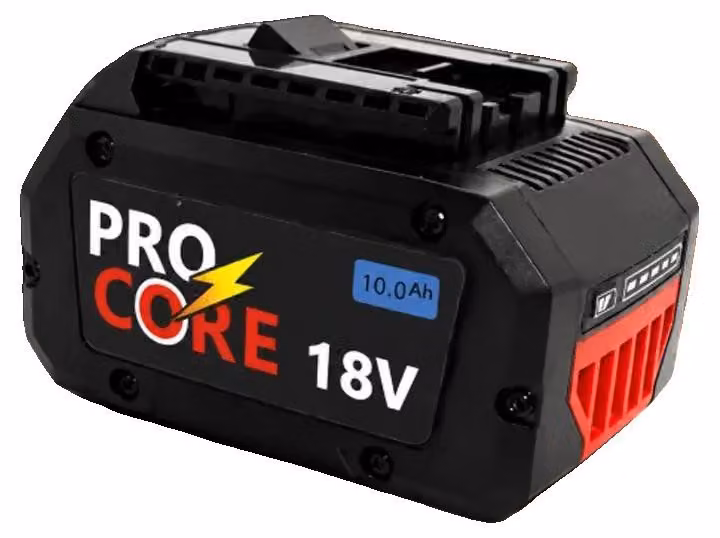 Batterie di ricambio, capacità 10000 mAh, compatibili con utensili elettrici senza fili a 18V, confezione singola, 18V-b