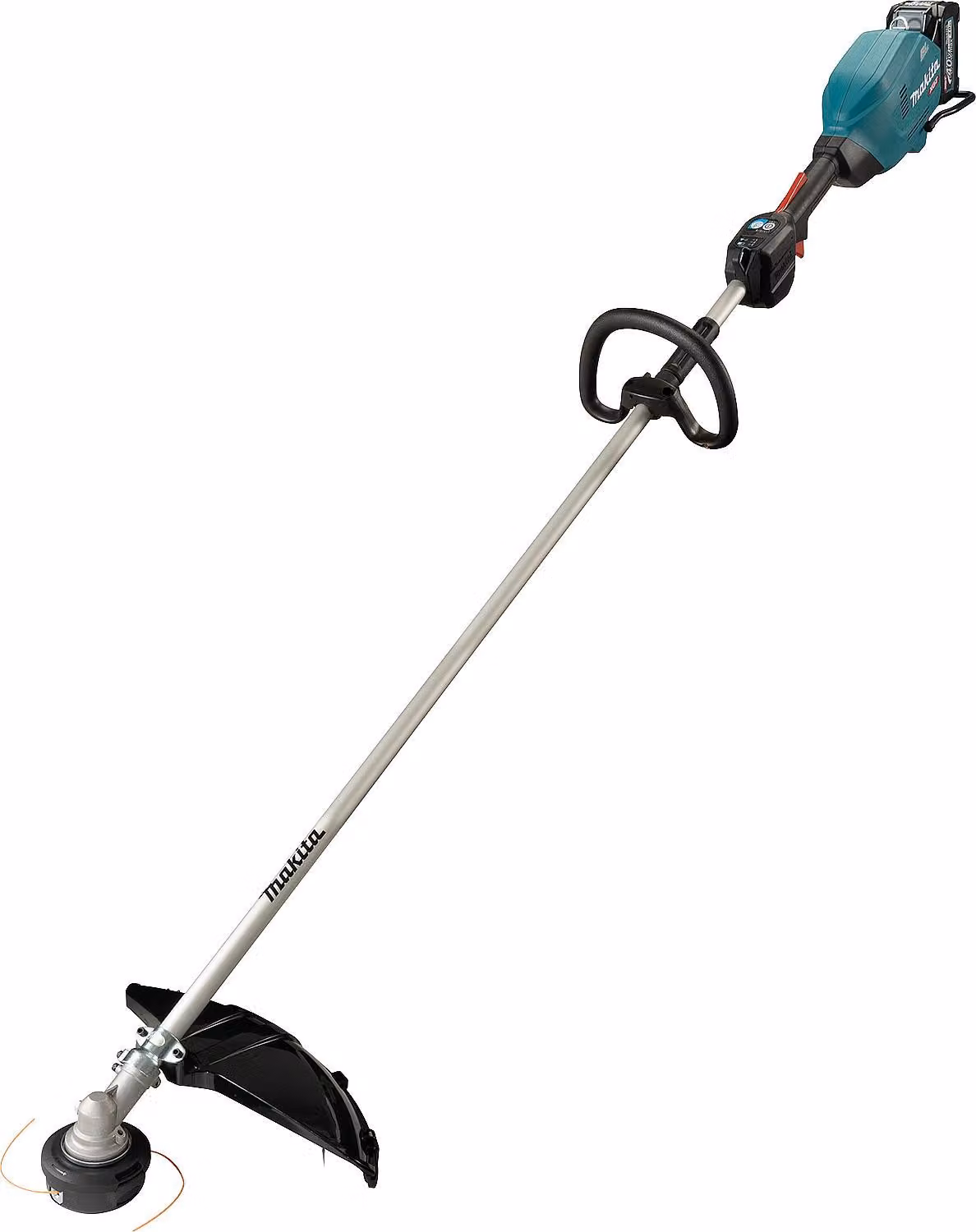 Makita UR007GM101 Decespugliatore a batteria 40V max. impugnatura tonda / 1x batteria 4,0 Ah + caricabatterie