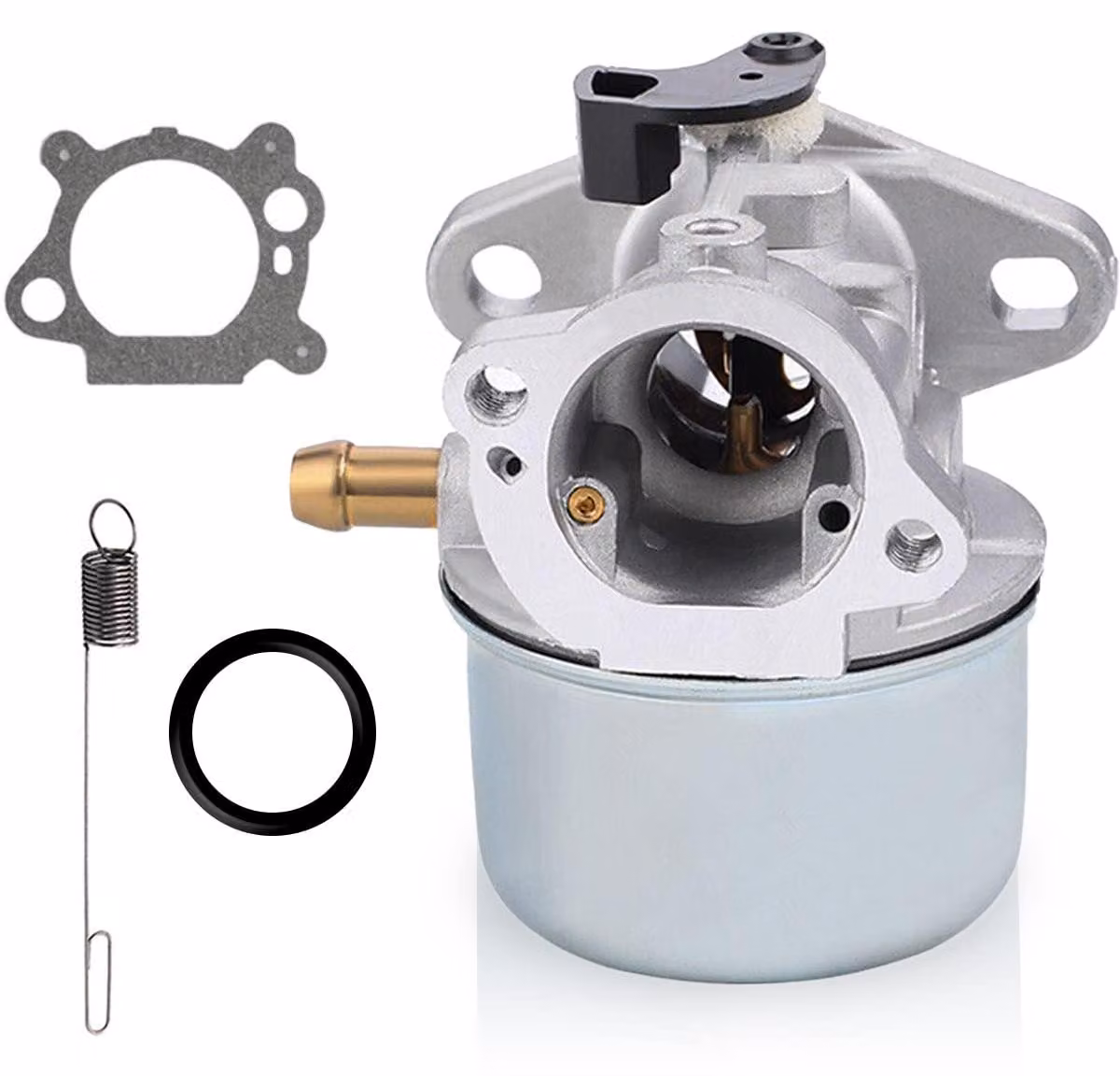 Carburatore per tosaerba, compatibile con motori Briggs & Stratton da 4-7 HP, modello 122000 - Codice prodotto: WA-NL-754