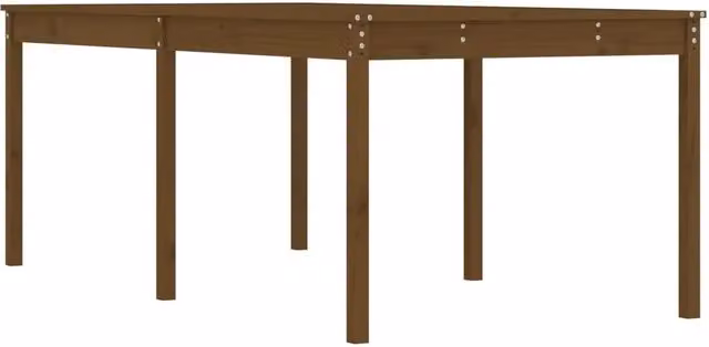 Tavolo da Giardino | Tavolino da esterno Ambra 203,5x100x76cm Legno Massello di Pino