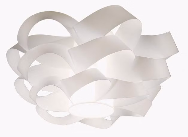 Plafoniera Moderna Cloud Polilux ® Bianco 1 Luce E27