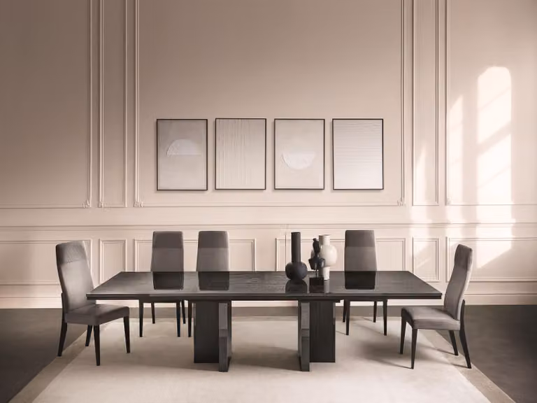 Set da pranzo 5 pezzi – Bellissimo tavolo da pranzo con 4 comode sedie