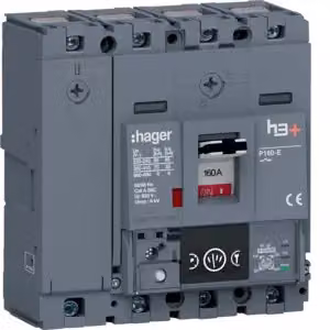 Hager Sezionatore di potenza h3+ P160 Energy 4x160 A 70 kA HES161NC