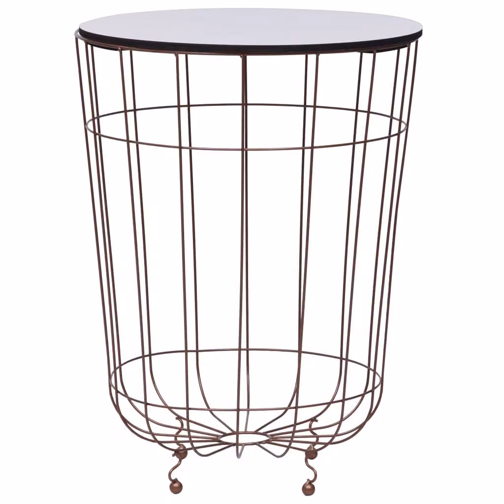 Maison Exclusive - Tavolino Golden, diametro 40 cm