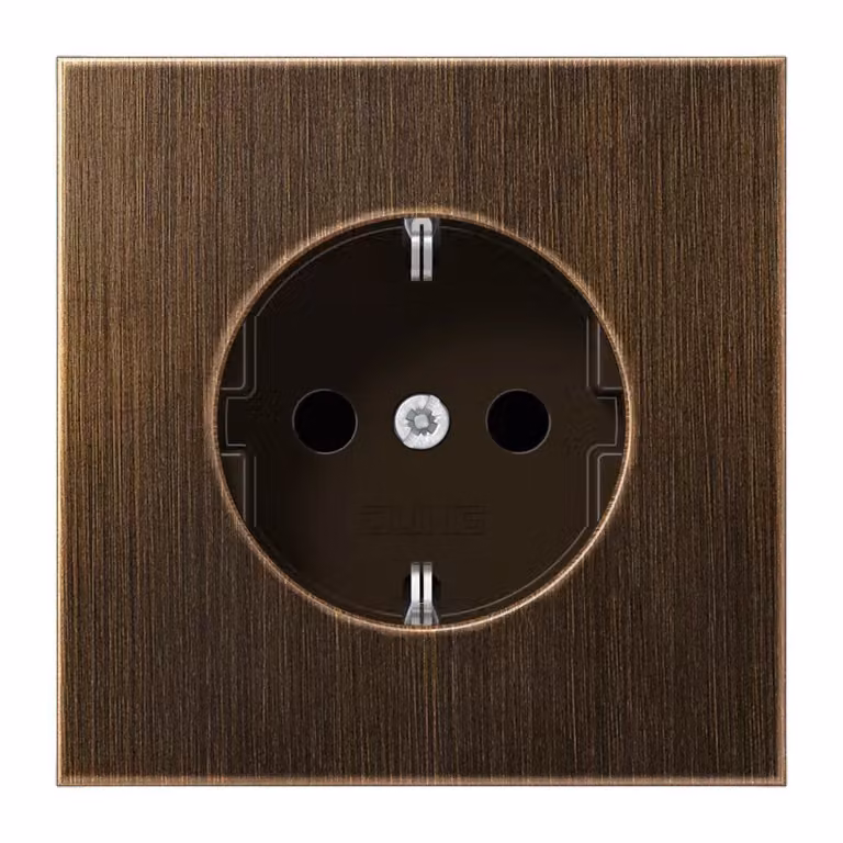 Jung ME1520KIAT Presa SCHUKO® 16 A 250 V ~ ottone antico
