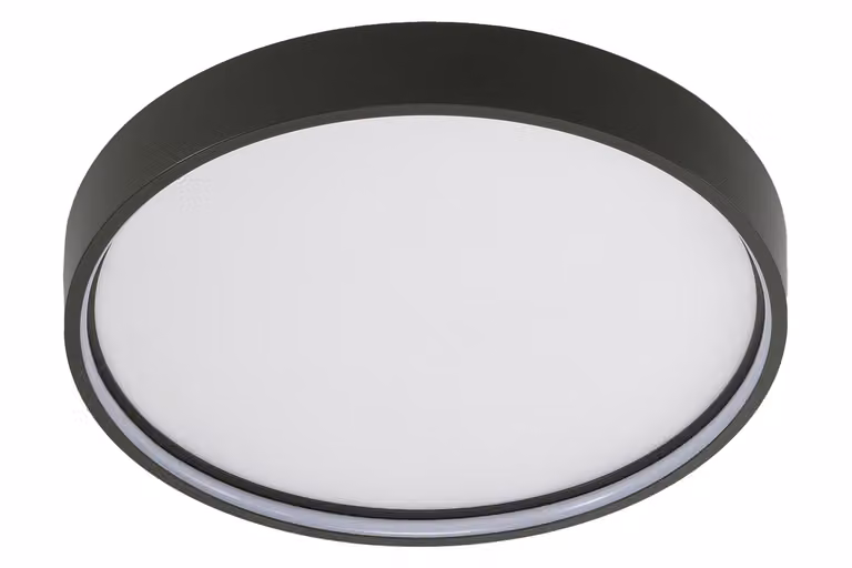 casa NOVA plafoniera DIGO DH 45x5 cm grigio Lampada da soffitto