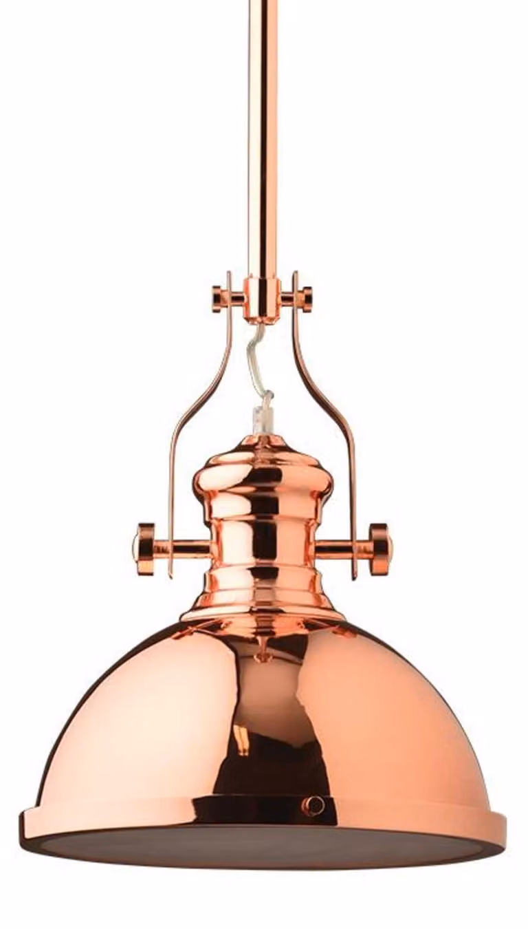 Lampada a sospensione vintage ACA KS1300P311CP
