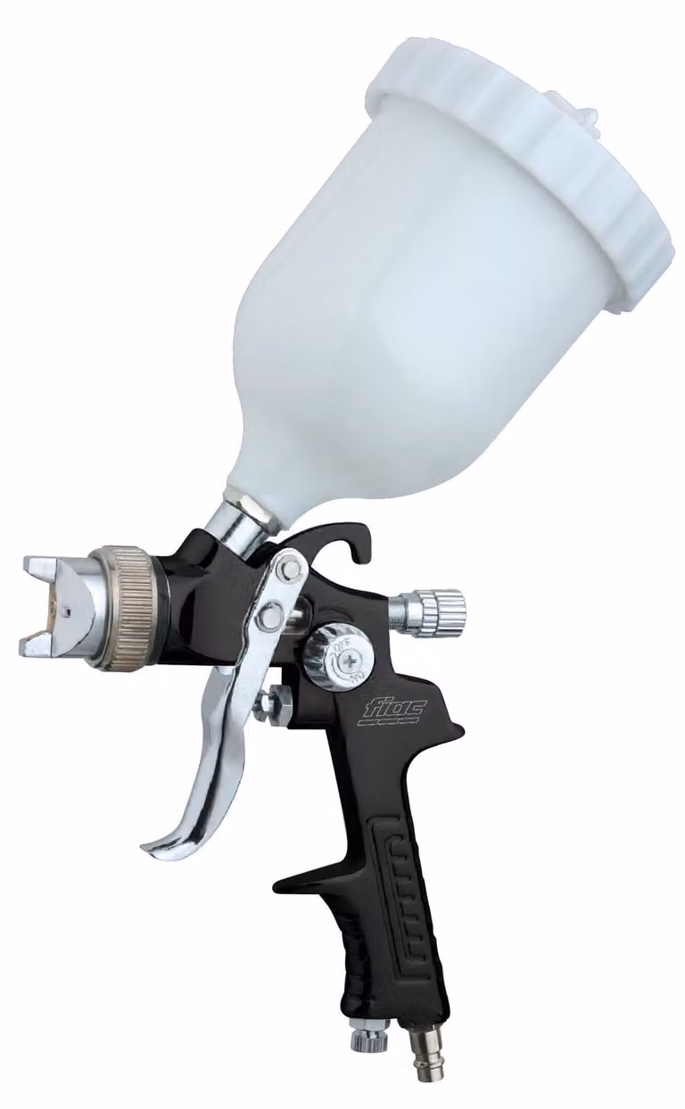 Pistola a spruzzo FIAC, modello 1864, aerografo semi-professionale con serbatoio da 600 ml