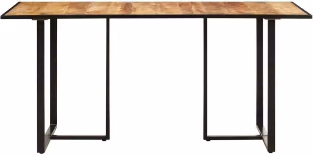 Tavolo da Pranzo 200 cm in Legno di Mango Grezzo 320697