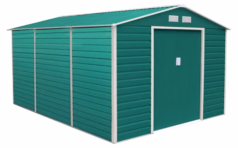 Casetta da giardino G21 GAH 1300 - 340 x 382 cm, verde