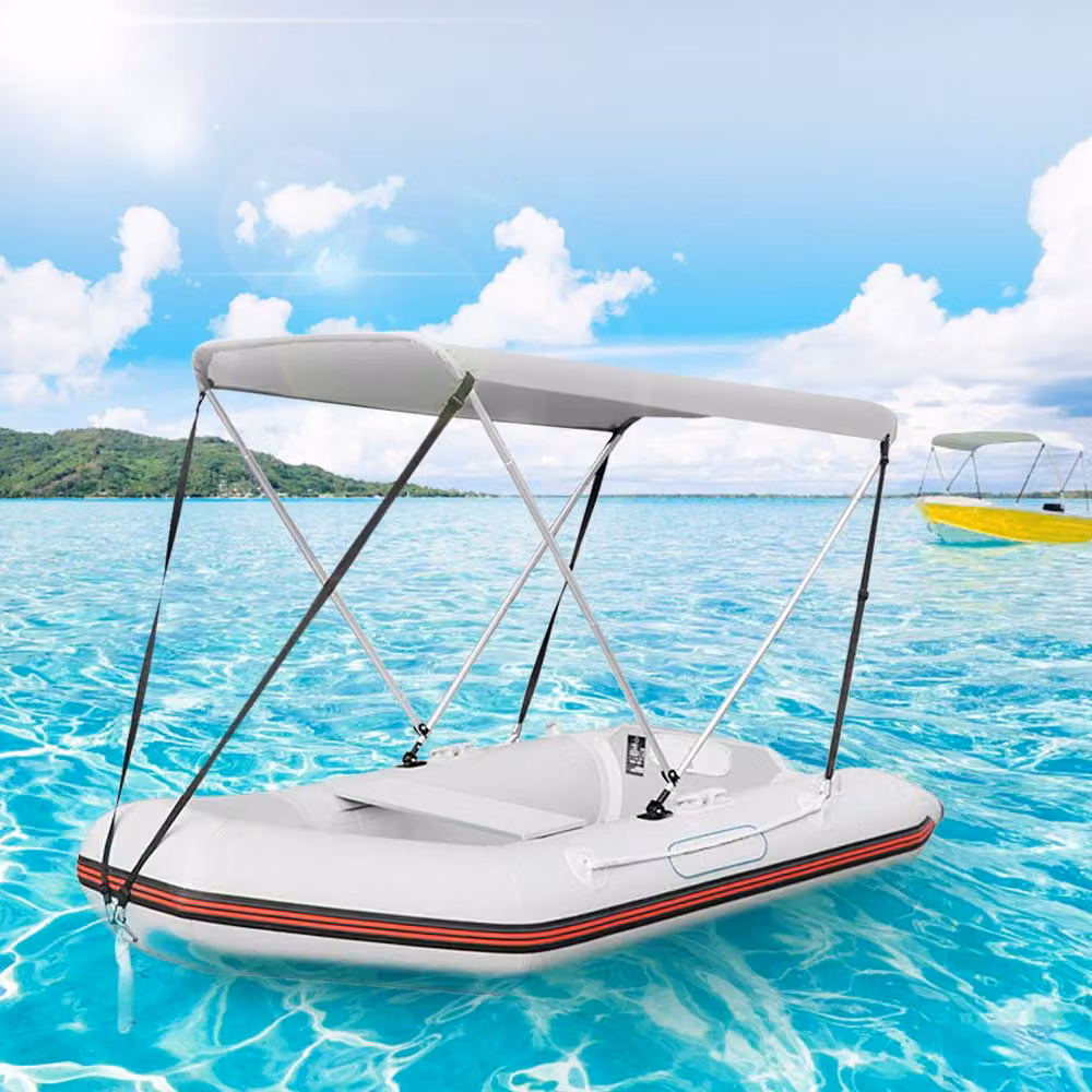 Copertura Bimini top, impermeabile, resistente ai raggi UV, per kayak, barca, tettuccio, tenda da sole, protezione solare