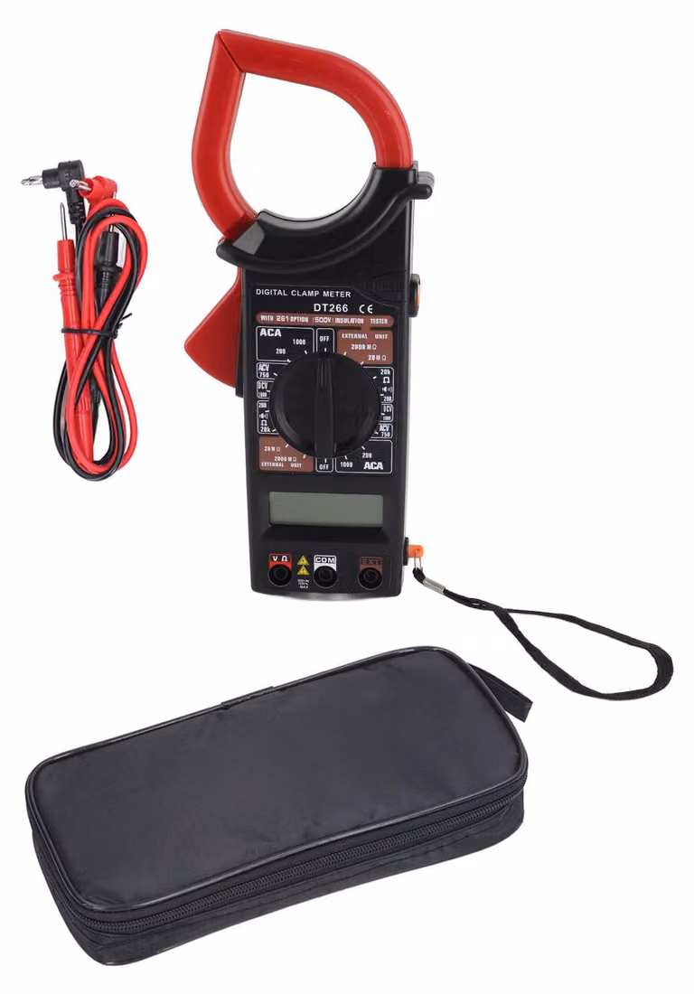Pinza amperometrica digitale, voltmetro AC-DC multifunzione, tester di corrente intelligente, multimetro, rilevatore di tensione senza contatto (NCV) per misurazioni