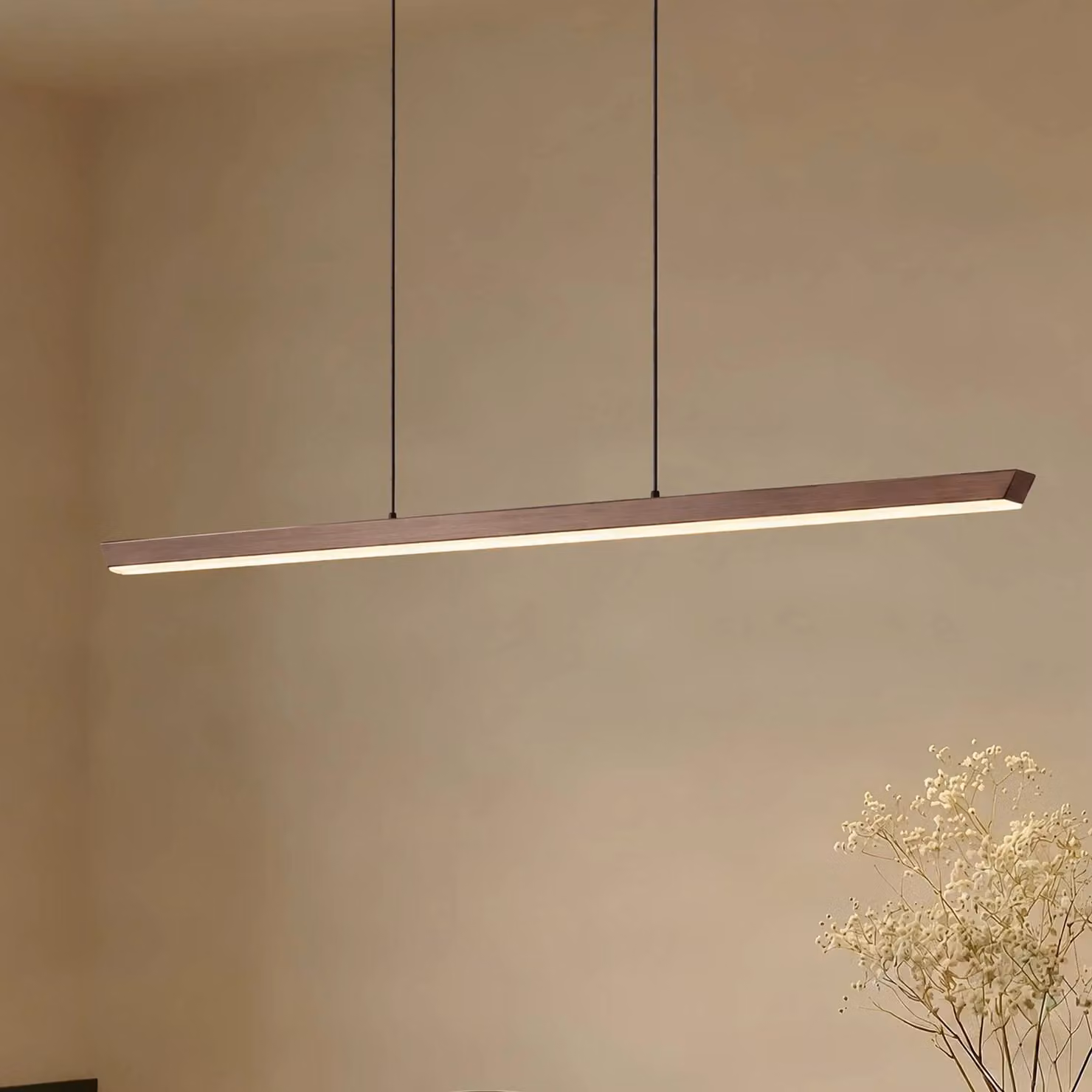 Lampada a sospensione Solvar Lucande, dimmerabile, Marrone / Ruggine, Soggiorno / Sala da pranzo, Metallo, Lampada a sospensione
