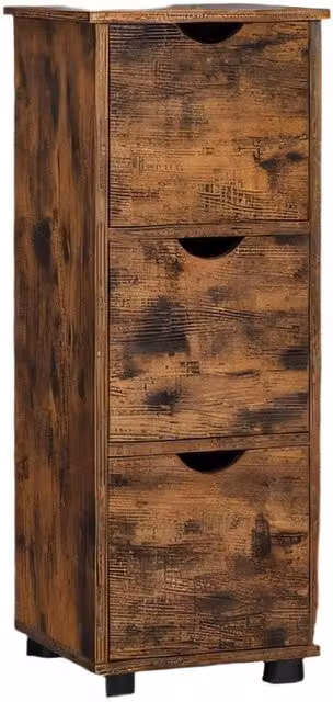 Cassettiere da bagno - 3 Lade Organizer - 30 x 30 x 80 cm