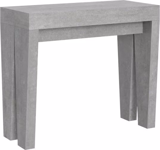 Consolle allungabile 90x40/300 cm SpimboX Cemento