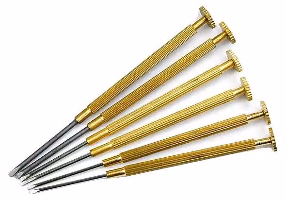 Set di cacciaviti, punte di precisione, impugnatura antiscivolo, set da 6 pezzi