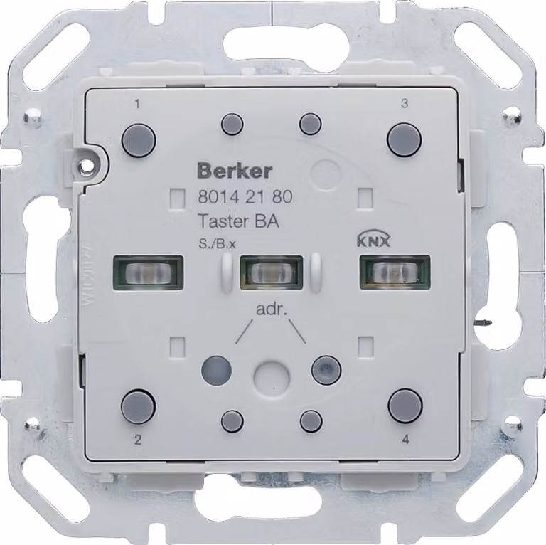 Berker KNX S.1/B.x Modulo sensore a tasti 2fach Up, 1 pz.