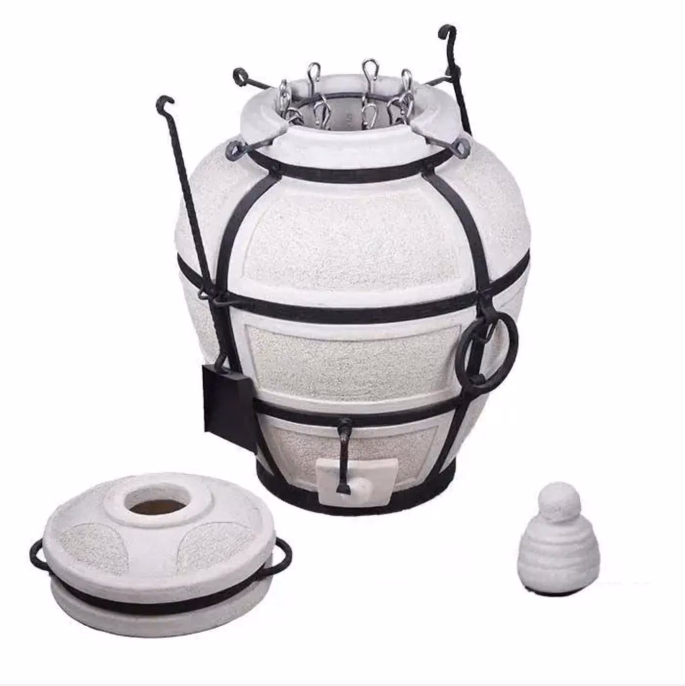 Tandoor Sarmat Big con coperchio incernierato