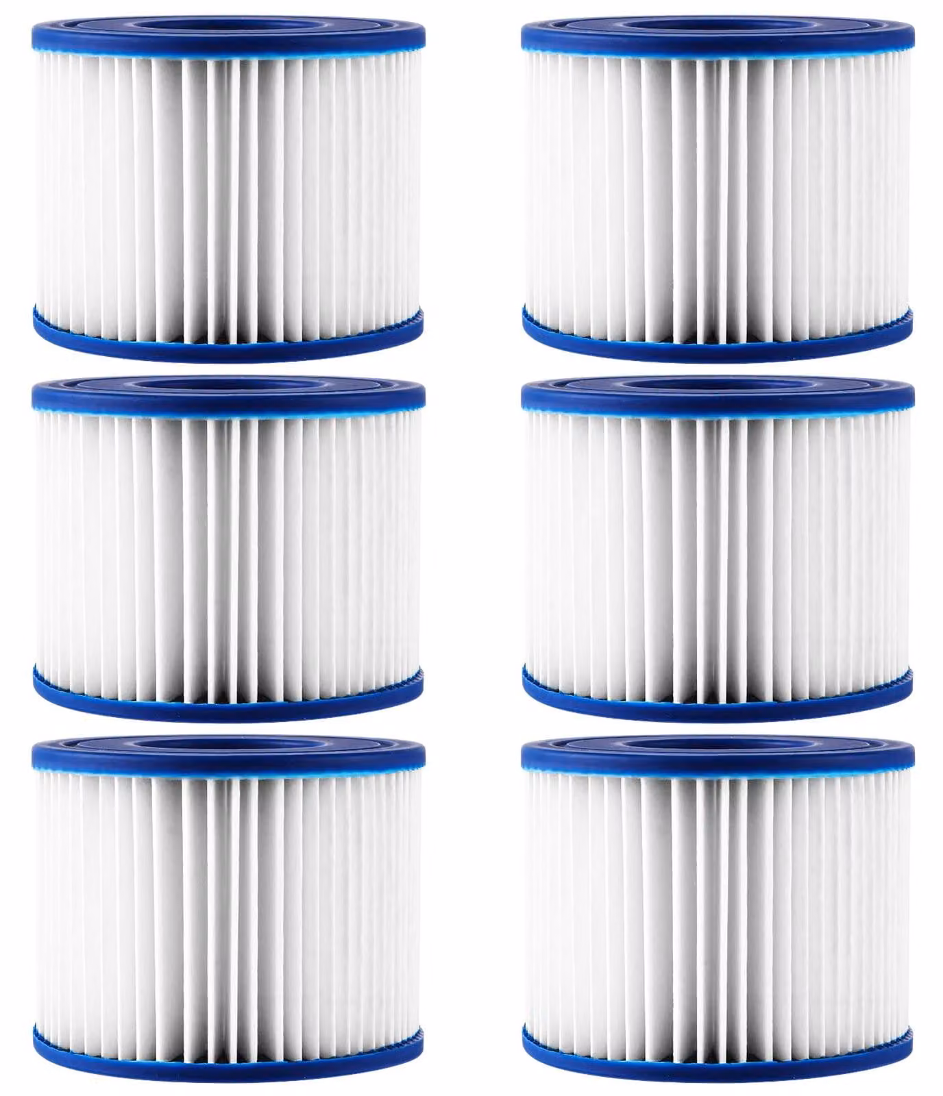 Solidchoice - Set di 6 filtri per piscine e vasche idromassaggio