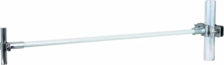 DEHN Distanziatore isolante, Rd 16 mm, L 515 mm, con fascetta stringitubo D 40-60 mm, 1 pz.