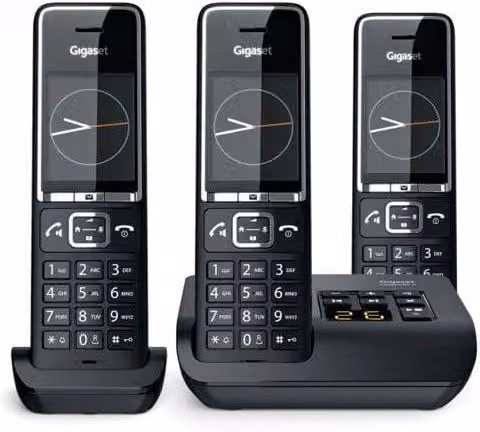 Gigaset COMFORT 550A trio nero/chrom