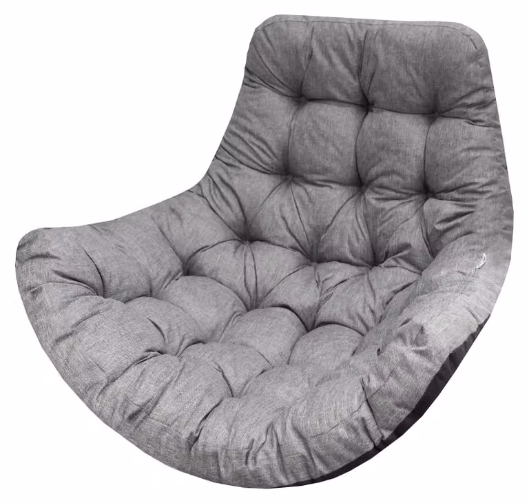 Cuscino per sedia a dondolo in rattan sintetico