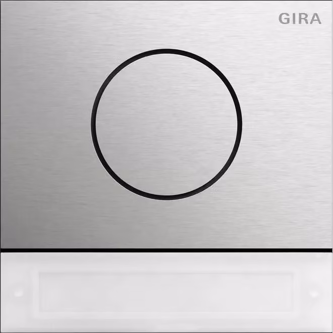 Pulsante Gira per postazione porta, modello IBN, sistema 106, acciaio inossidabile V4A 5569914