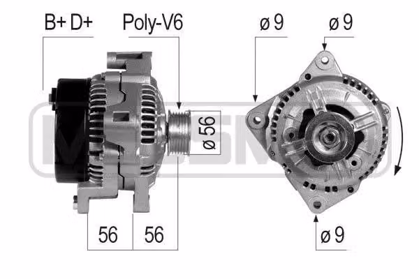 Alternatore 100A