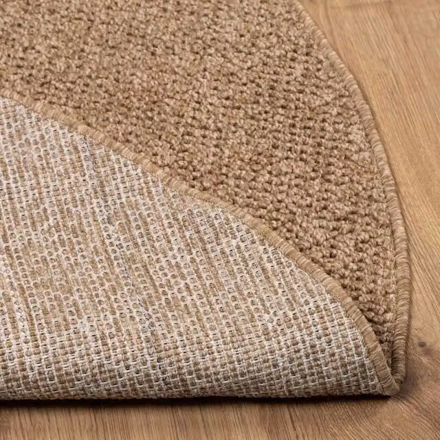 Tappeto rotondo AGIRA Naturale beige in poliestere, Diametro: 200 cm