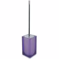 Scopino da bagno moderno - colore lilla - 1 pezzo
