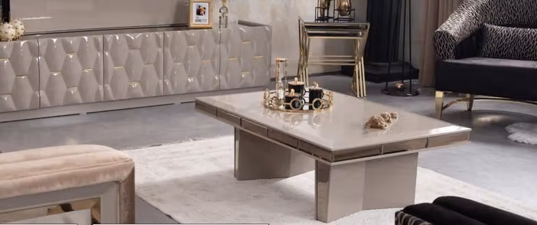 Wohnzimmer Design Tische Möbel Tisch Luxus Beistelltisch Holz Modern Couchtisch