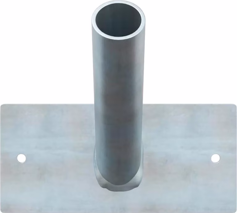 Supporto per Bandiera Argento 13 x 6 x 0,2 cm Acciaio