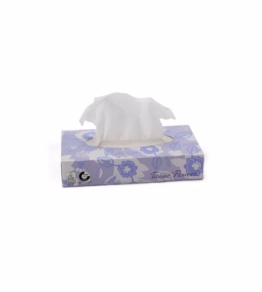 Veline Cellulosa 2V Flowers          Pz 100 Celtex