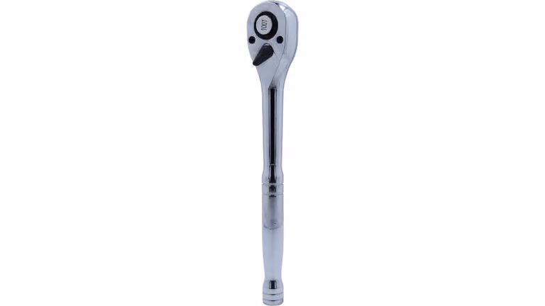 BRILLIANT TOOLS Cricchetto reversibile da 1/2" con impugnatura in metallo 100 denti - BT022995
