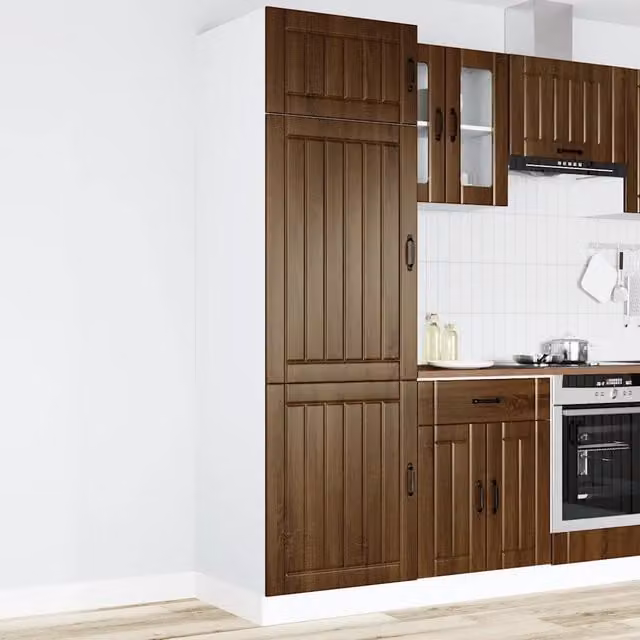Pensile da cucina | Armadio da Cucina Lucca Rovere Marrone in Legno Multistrato