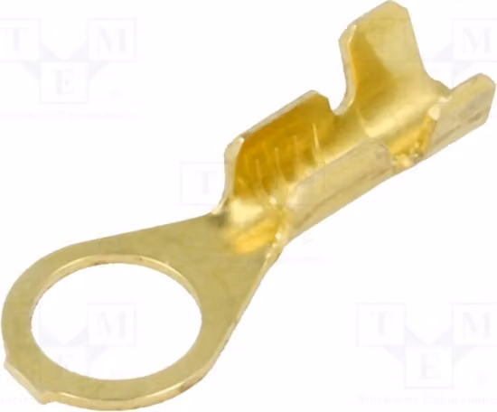 20 connettori a crimpare per cavi M5, per collegamenti elettrici, adatti a cavi isolati BM 92105 con sezione da 0,5 a 1 mm²