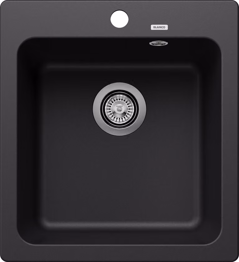 Blanco NAYA 45 lavello 465 x 510 mm nero 526572
