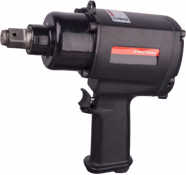 Pistola Avvitatore Pneumatico Trade Shop 3/4'' Svitabulloni Reversibile Nero 1300nm 5000 Rpm