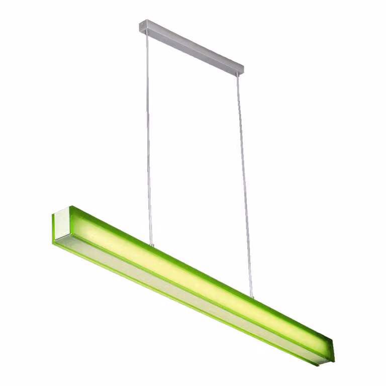 OFINNA lampada a sospensione 1xT5/28W, argento/verde/bianco L: 1150, H: 1500, dimmerabile